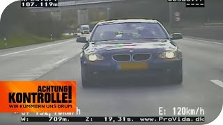 Autobahnpolizei fasst Raser Fliegender Holländer im 5er BMW  Achtung Kontrolle  kabel eins [upl. by Mistrot]