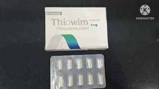 Thiowim 4mg Capsule Uses in Urdu Thiowim Capsule 4mg Uses Thiocolchicoside Thiowim Capsule 4mg [upl. by Alain141]