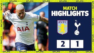 ASTON VILLA 21 SPURS  HIGHLIGHTS [upl. by Amis207]