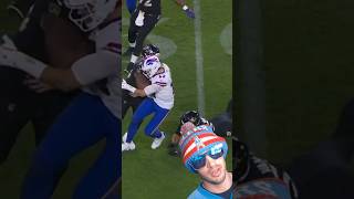 Ravens BIG hit on Josh Allen nfl highlights ravens bills [upl. by Ramah]