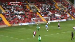 010810 Woking 50 Pakistan XI Match Highlights [upl. by Nylsej271]