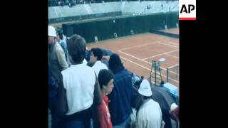 UPITN LIB 25580 ITALIAN OPEN TENNIS CHAMPIONSHIPS [upl. by Hanala725]