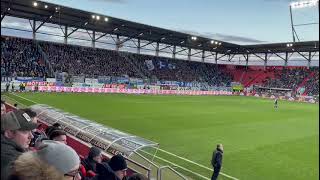 FC Ingolstadt 04  TSV 1860 München Löwenfans feuern ihr Team an 03042023 [upl. by Valaree143]