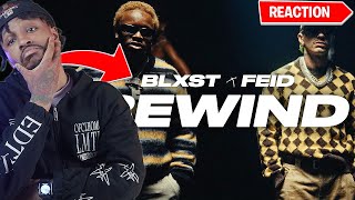 Blxst amp Feid  Rewind Official Music Video Reaction [upl. by Lesko]