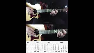 Incubus  Drive Intro  Guitar lesson with TAB  Tutorial  Cover [upl. by Natanoy]