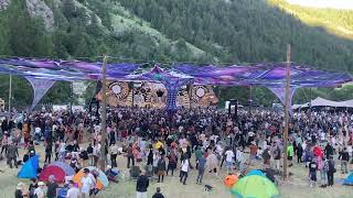 Burning Mountain Zernez 2023  Vier Tage Rave und ausgelassene Stimmung [upl. by Dorrej]