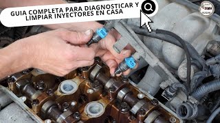 Aprende a Diagnosticar y limpiar los inyectores en 5 sencillos pasos [upl. by Wulf854]