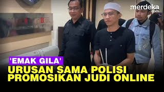 Polisi Limpahkan Youtuber Emak Gila Promosikan Judi Online ke Kejari Bandung [upl. by Yeh]