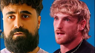 Logan paul gets into heated argument with George Janko [upl. by Nemlaz147]