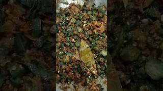 Masala bendi frytrending food bendifry ladiesfingerrecipes youtubeshortscooking shortsreels [upl. by Aneekat]