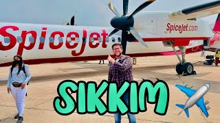 Delhi To Sikkim Flight Journey ✈️🔥  Experience 😡 Full Information  Ep1  HAMARA SIKKIM [upl. by Dana]