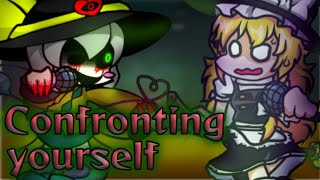 【FNF】Confronting yourself｜Marisa and Koishi Cover【Touhou】 [upl. by Dirgni142]