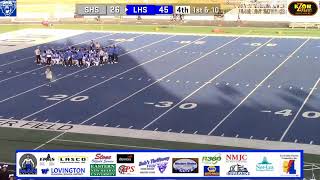 Lovington Football vs Silver [upl. by Kimmie]