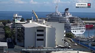 315 milliards pour les grands travaux du Port autonome de Papeete [upl. by Einnaej]