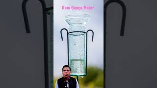 Rain Gauge Meter A device to measure rainfall  short rain raingauge education [upl. by Yllor552]