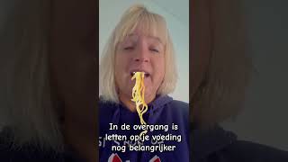 Let op je voeding in de menopauze overgang volkorenproducten [upl. by Einahpets]