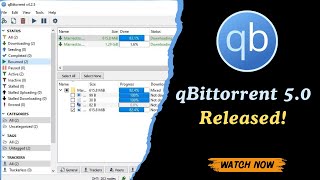 qBittorrent 50 Released New Systemd Power Management Dark Theme and More Features [upl. by Zanlog525]