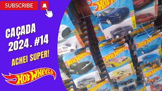 ACHEI UM HOT WHEELS ULTRA RARO NA GÔNDOLA DA LOJINHA SUPER THUNT E TEMÁTICOS COLEÇÃO DE 2024 14 [upl. by Ijneb]