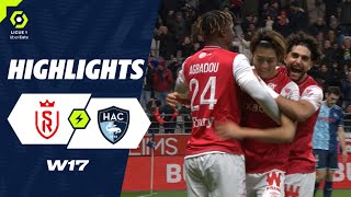 STADE DE REIMS  HAVRE AC 1  0  Highlights  SdR  HAC  20232024 [upl. by Eenaffit]