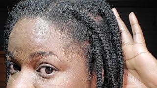 redoing my edges after installing two weeks old braids [upl. by Anitnamaid334]