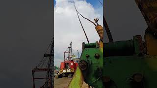 Crane operator LOVERS shortvideo crane hardwork [upl. by Keraj]