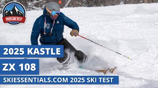 2025 Kastle ZX 108  SkiEssentialscom Ski Test Review [upl. by Moreen]