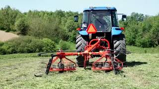 Haybob 300 Tedder amp Rake Combination  How does it work [upl. by Air921]