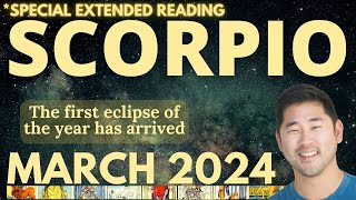 Scorpio March 2024  UNFORGETTABLE RAPTUROUS SPREAD YOU’VE NEVER HAD Tarot Horoscope ♏️ [upl. by Einohpets366]