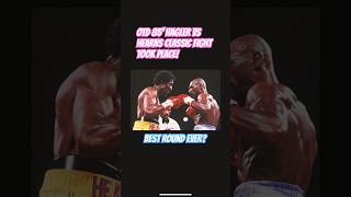 OTD 1985 TOMMY HEARNS vs MARVIN HAGLER CLASSIC BOXING boxing highlights fighting classic fyp [upl. by Yzzik]