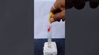 Chemical Reaction 🧫🔥।। Easy science experiment 👨‍🔬।। ytshorts viral shorts science [upl. by Materse]