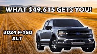 2024 FORD F150 XLT BUILD AND PRICE GUIDE [upl. by Esiom]