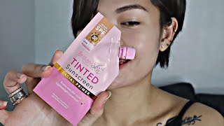 BRILLIANT SKIN ESSENTIALS TINTED SUNSCREEN REVIEW [upl. by Hite]