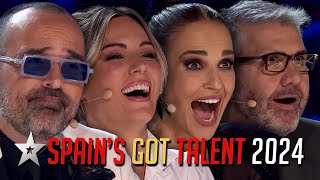 Spains Got Talent Battle of the Judges 2024 All Auditions [upl. by Mackoff]