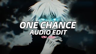 One Chance slow amp reverb  interword x moondeity edit audio [upl. by Aehtorod]