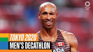 Decathlon Olympic RECORD for Damian Warner  Tokyo Replays [upl. by Hussar]