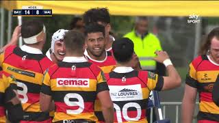 HIGHLIGHTS l Bay of Plenty Steamers v Waikato [upl. by Ddej504]