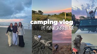 CAMPING IN NEW ZEALAND the best time with my host family 🇳🇿 Auslandsjahr Neuseeland  Jana Vlog 10 [upl. by Milah865]