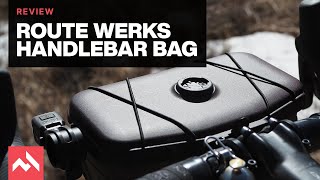 Worlds best handlebar bag Route Werks review [upl. by Ainar]