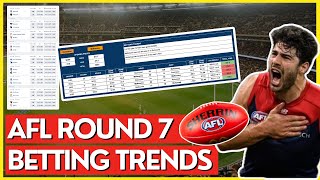 Betting Trends For ALL Matches  AFL Round 7 Tips Trends amp Predictions  2024 AFL Season [upl. by Rizan609]