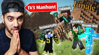 1 V 3 Minecraft Speedrunner VS Hunter FINALE Challenge [upl. by Tade411]