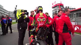 Behind the scenes with Be Wiser Ducati at Brands Hatch [upl. by Eadith]