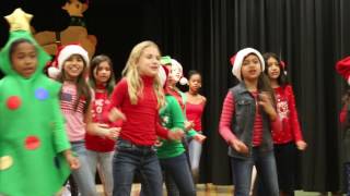 Rocking Around the Christmas Tree  Treasure Island Elementary  Christmas Show 2016 [upl. by Camm39]