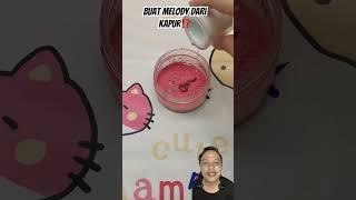 BUAT MELODY DARI KAPUR⁉️ diy kawaii sanrio cute pink lyrics speedup music remix kpop [upl. by Nylime]