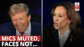 Kamala Harris amp Donald Trump’s Expressions in US Presidential Debate 2024  Sparks Viral Memes [upl. by Allbee]