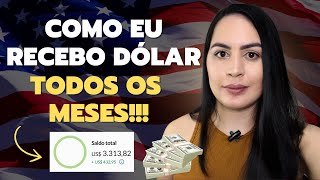 COMO EU RECEBO DÓLAR  2 REITS DE DIVIDENDOS MENSAIS 💸 [upl. by Etolas140]