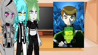 chaquetrix aliens au react ben 10 alien force transformation part 2 [upl. by Eimilb415]