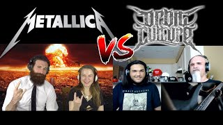 Metallica vs Orbit Culture Hardwired  Reaction  Review  Battle of the Bands ft APREACTS [upl. by Eedya]