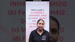 Mohrs Salt  Rapid Chemistry 141  Class12  By Nikki Mam [upl. by Eceinert]