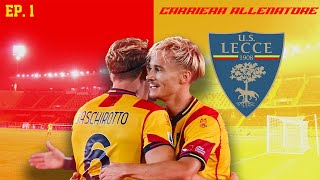 UNA NUOVA ERA DEL CALCIO🔥⚽️CARRIERA ALLENATORE LECCE FC24 EP1 [upl. by Citron]