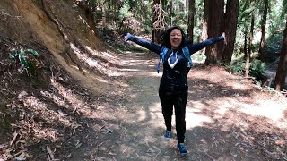 Hiking in Wunderlich County Park  Woodside California [upl. by Riamo]